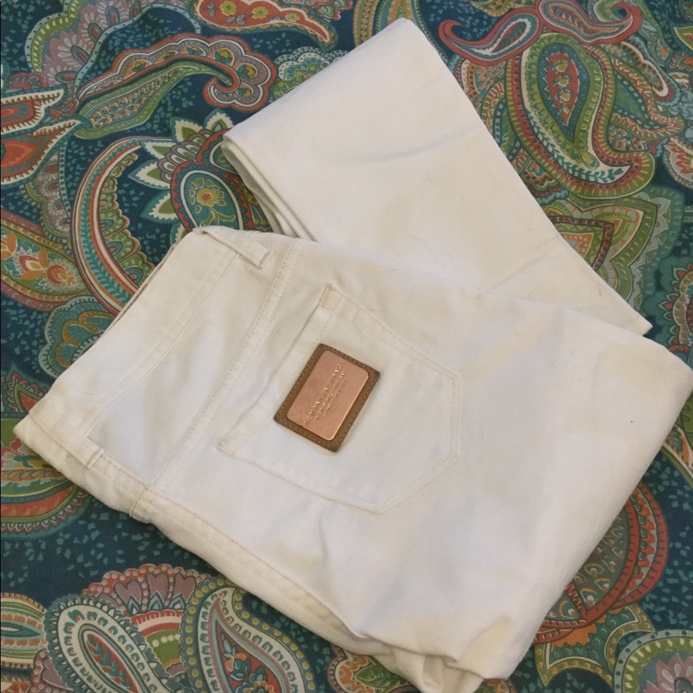 White jeans